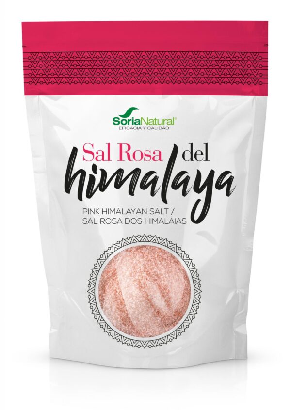 Soria Natural Sal rosa del Himalaya