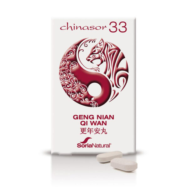 Soria Natural Chinasor 33 Cansancio y menopausia, equilibra el yin y el yang