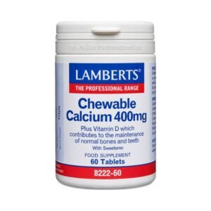 Calcio masticable 400 mg-herbateraìa