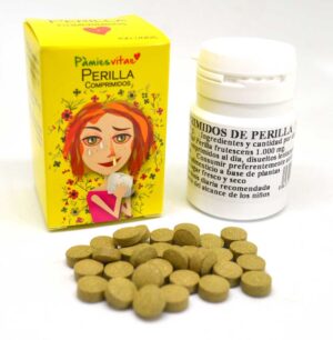 comprimidos hoja de perilla