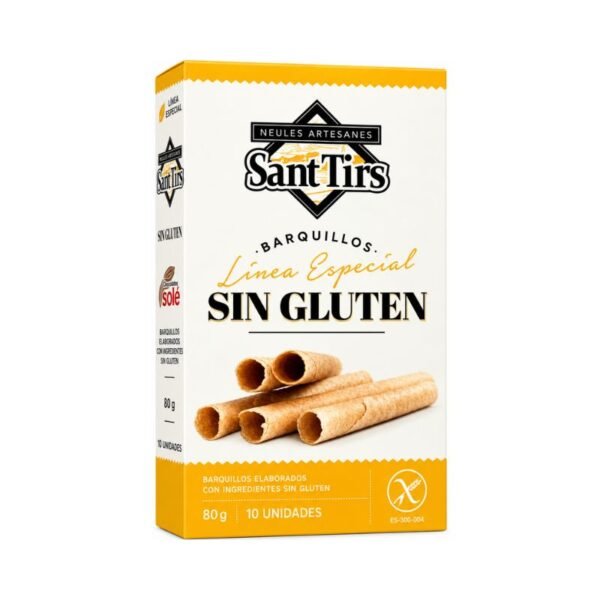 Barquillos sin gluten