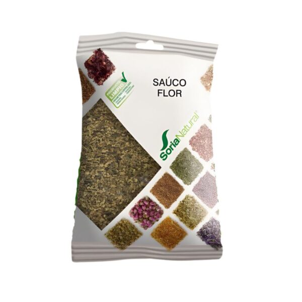 Sauco flor en bolsa