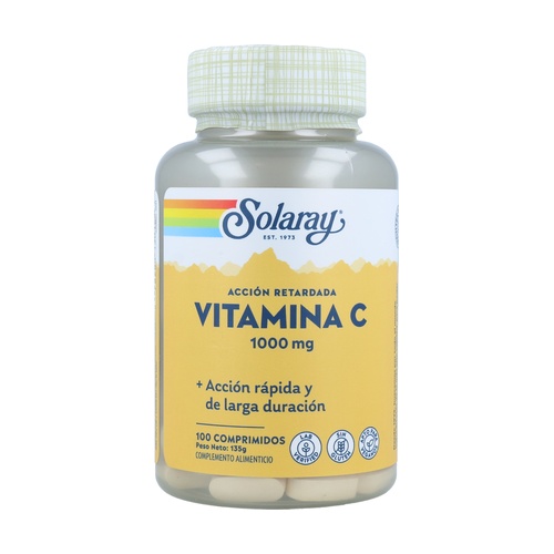 Inmuno C 500mg de vitamina 30 vegcaps de Solaray 12/25