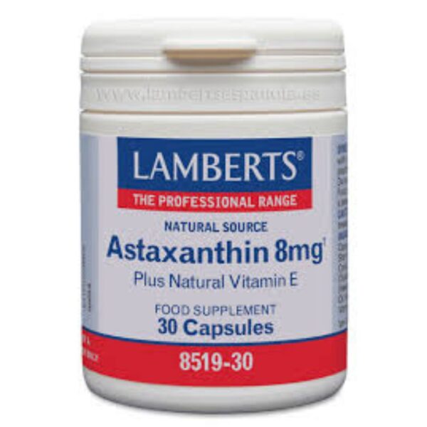 Astaxanthin con vitamina E de Lamberts 310826