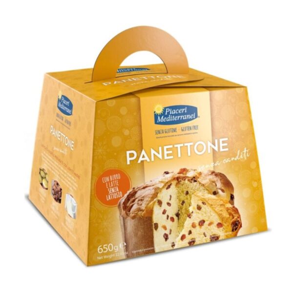 Panettone Clásico S/G Piaceri Mediterranei