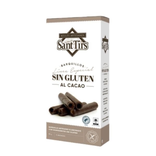 Barquillos Chocolate S/G San Tirs