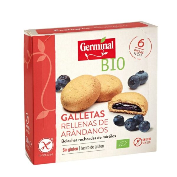 Galletas Rellenas Arándanos Germinal