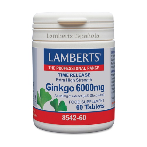 Ginkgo Biloba 60 tablets de Lamberts 300827