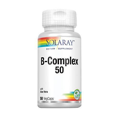 Vitamina B complex 50 vegcaps de Solaray, 301228