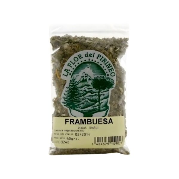 Frambuesa hojas cortadas