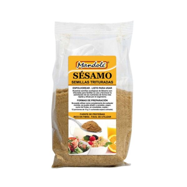 Semillas de sésamo triturado bio