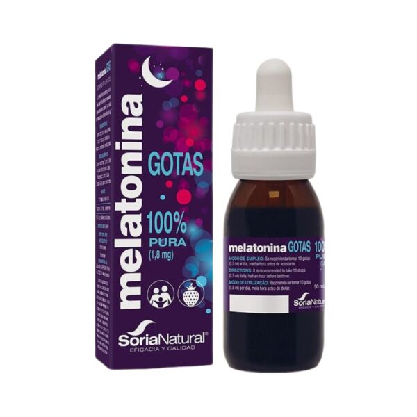 Melatonina pura en gotas